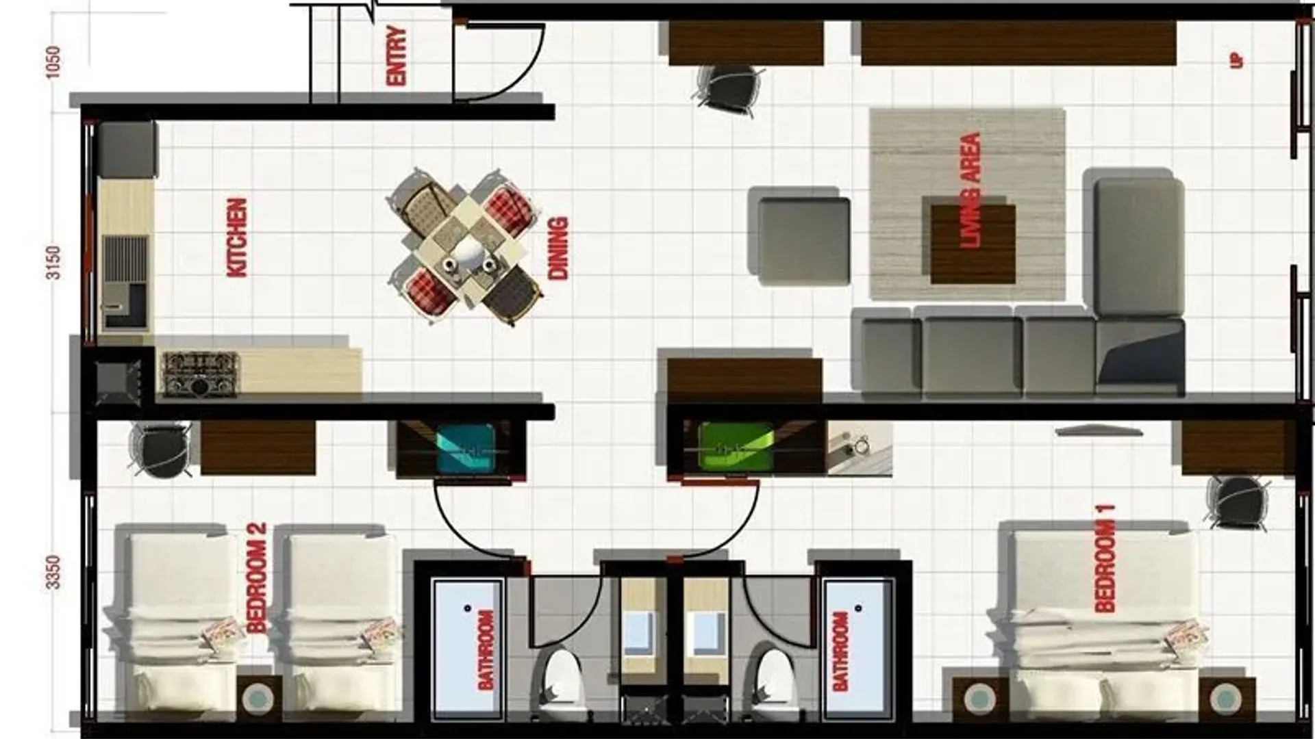 2 bedroom Suites 2