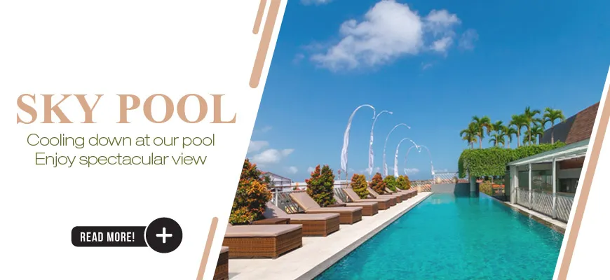 Sky Pool in Bali o