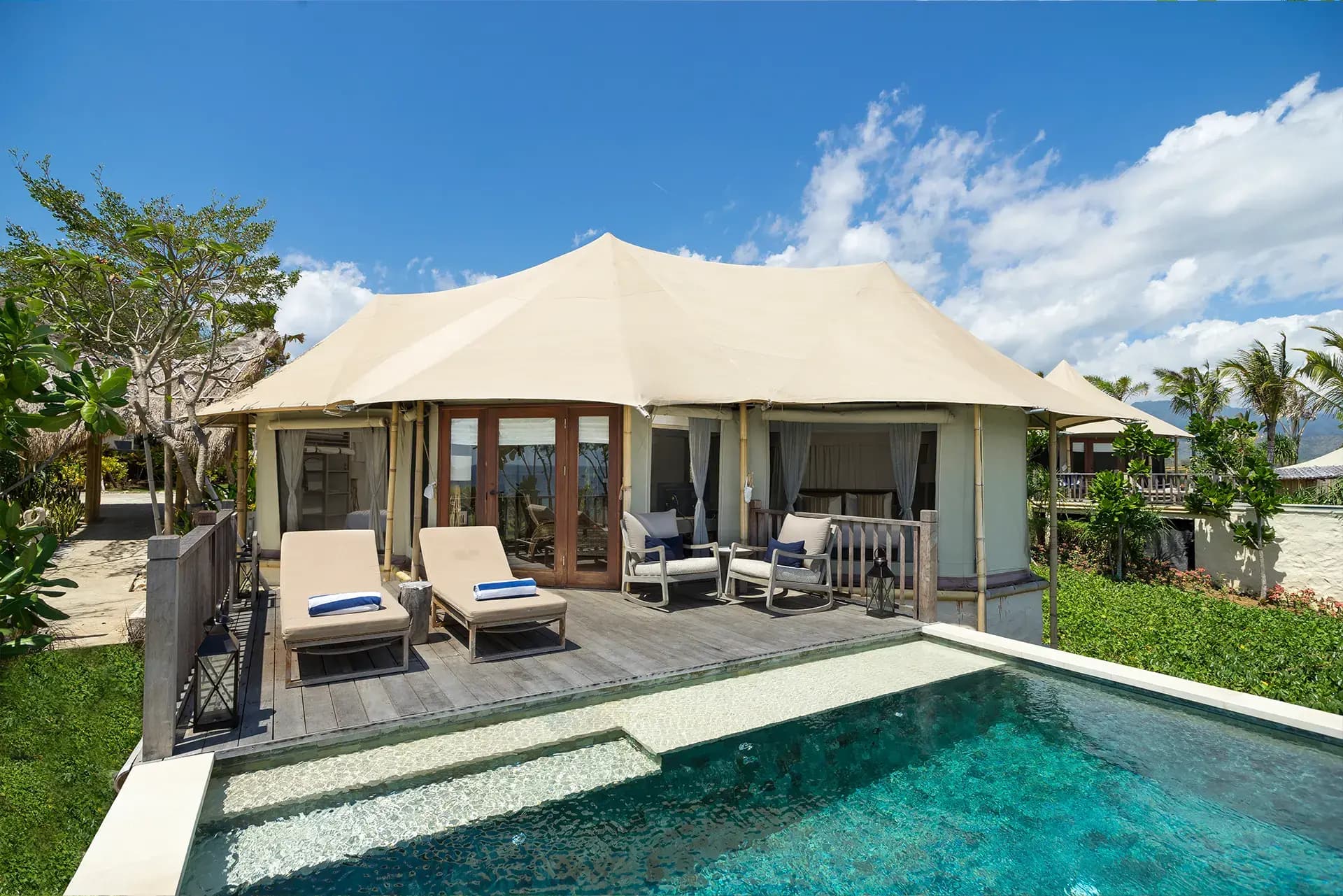 Two Bedroom Cliff Tent Villa