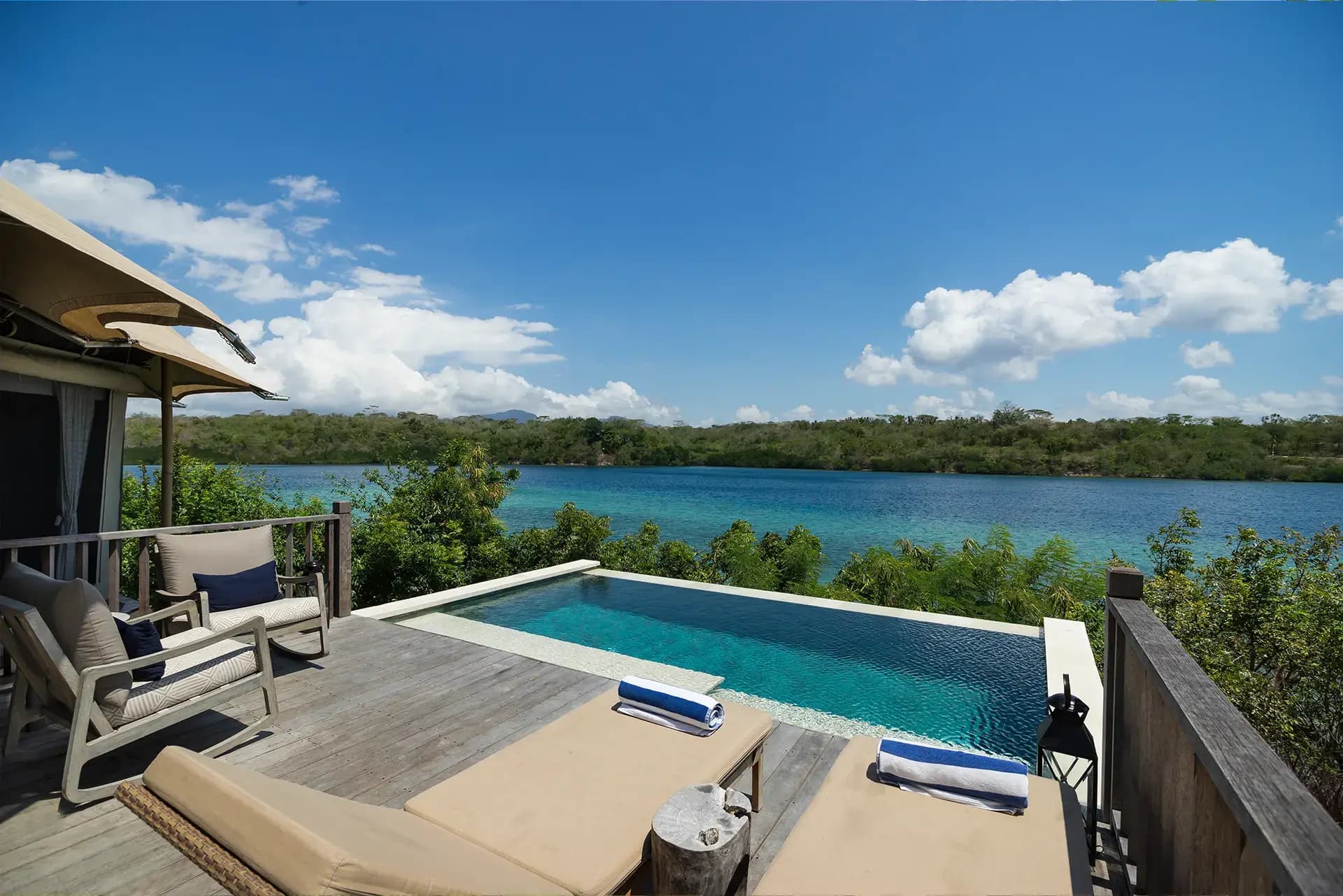 Two Bedroom Cliff Tent Villa