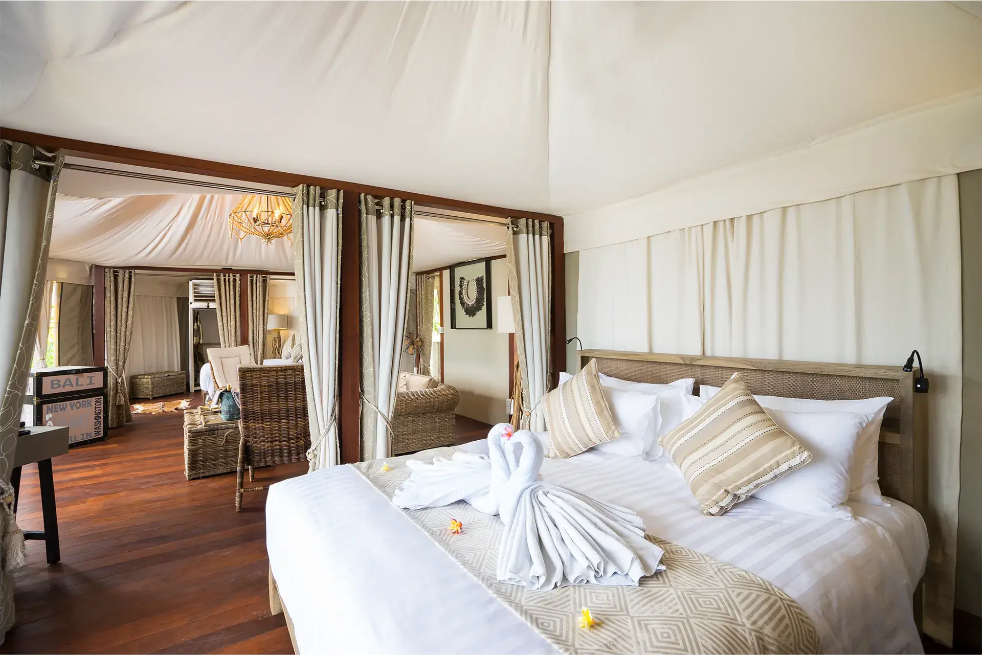 Two Bedroom Cliff Tent Villa