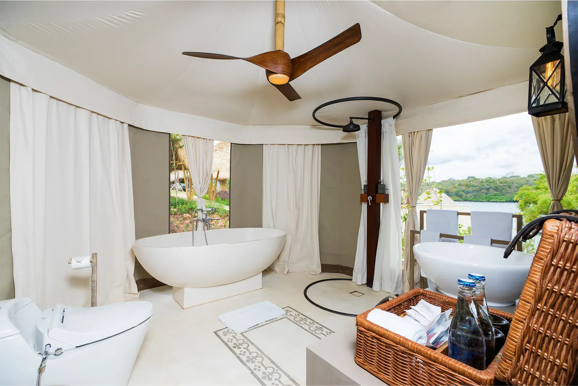 Two Bedroom Cliff Tent Villa