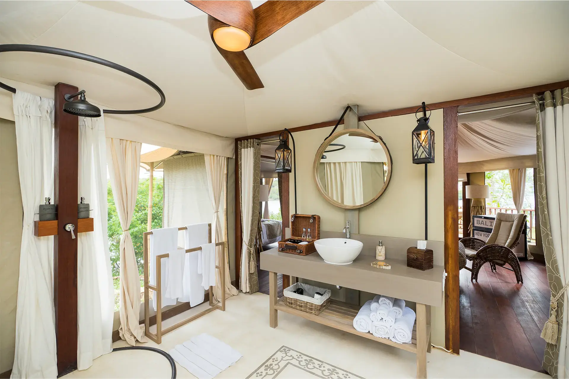 Two Bedroom Cliff Tent Villa