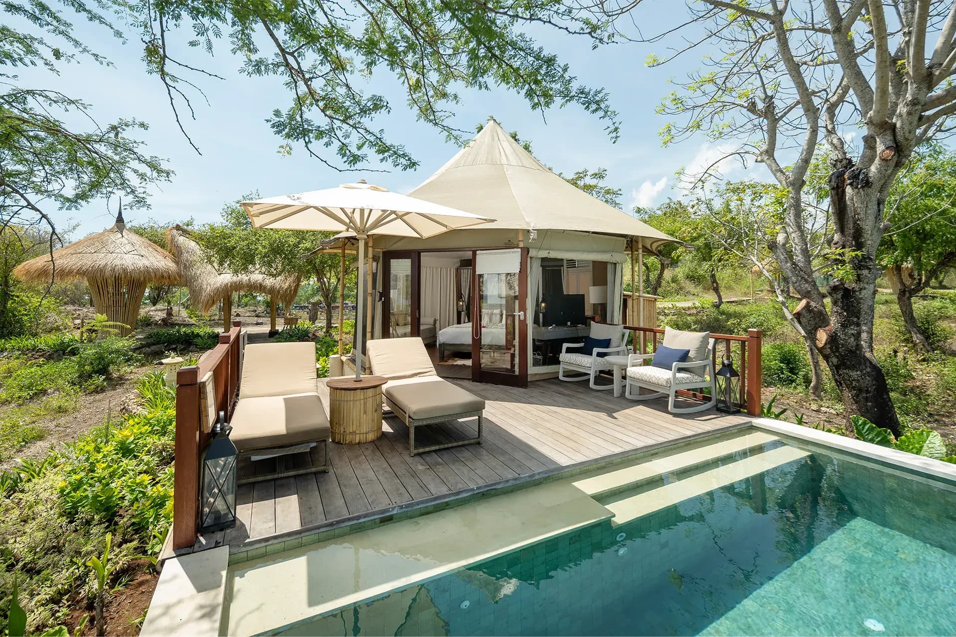 One Bedroom Cliff Tent Villa